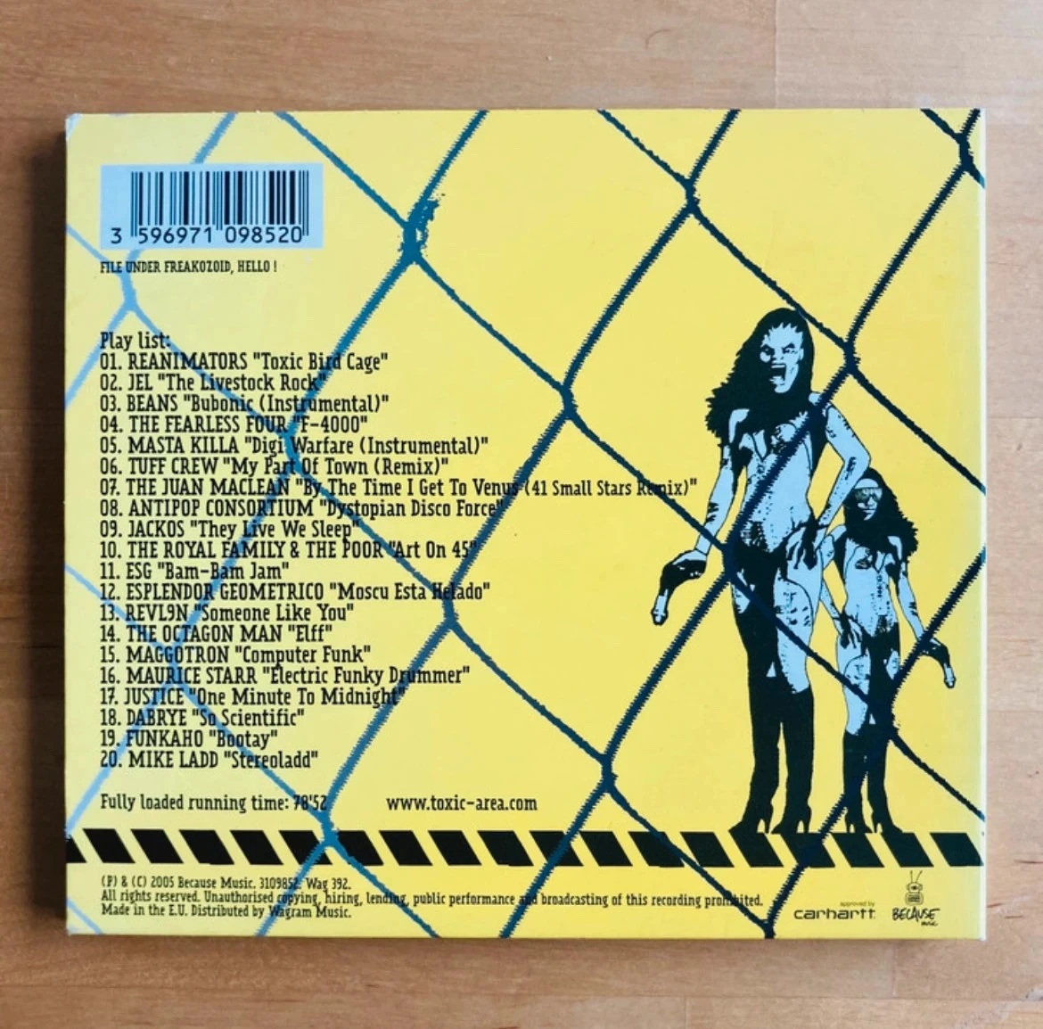 CD van Toxic label Because Music. – photo 2